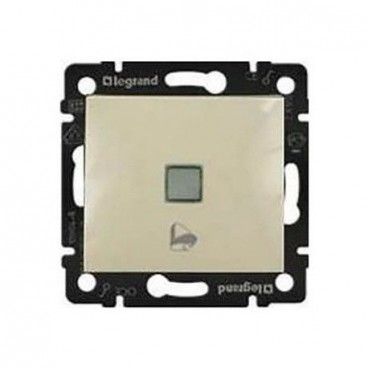 Pulsador luminoso campana VALENA marfil  LEGRAND 774115