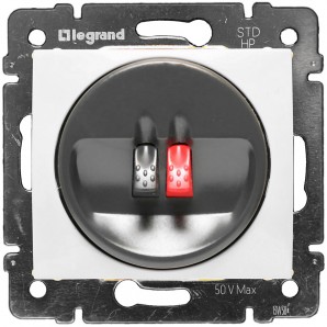 Toma de altavoz VALENA blanco LEGRAND 774223