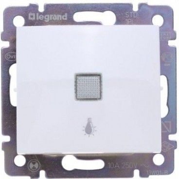 Botão de luz VALENA branco LEGRAND 774413