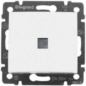 Conmutador piloto VALENA blanco LEGRAND 774425