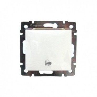 Pulsador timbre VALENA blanco LEGRAND 774216