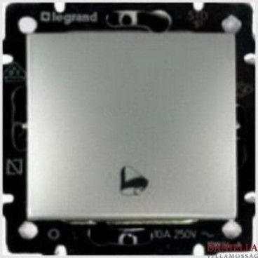 Pulsador timbre VALENA aluminio LEGRAND 770216