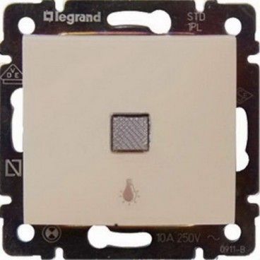 Pulsador luz VALENA marfil LEGRAND 774313