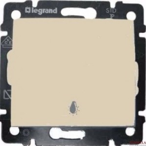 Pulsador luz VALENA marfil LEGRAND 774312