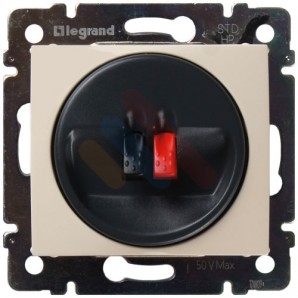 Toma de altavoz VALENA marfil  LEGRAND 774123