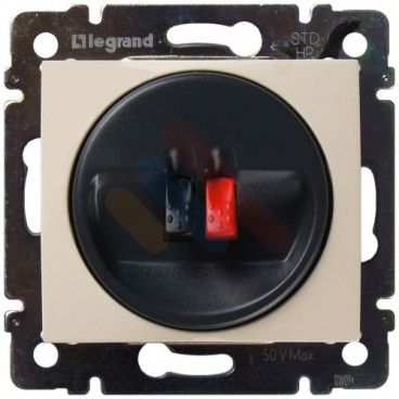 Toma de altavoz VALENA marfil  LEGRAND 774123