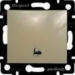 Pulsador timbre VALENA marfil  LEGRAND 774116