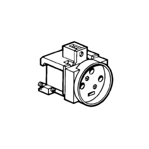 Tomada 20 A 400 V 3P+E com obturador LEGRAND 004291