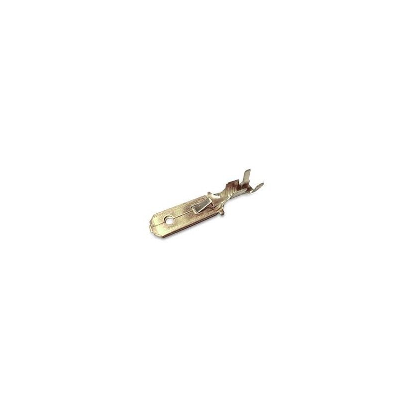 Terminal faston macho 2.8x21x12mm 50 uds 
