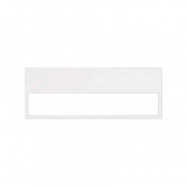 Simon 100 | Minimum horizontal frame of 3 elements matt white 10001630-230
