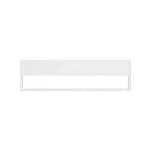 Simon 100 | Minimum horizontal frame of 4 elements matt white 10001640-230