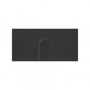 Simon 100 | Tapa para salida de cables estrecha negro mate 10000051-238