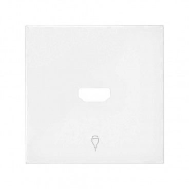 Simon 100 | Cover for matte white HDMI connector 10001094-230