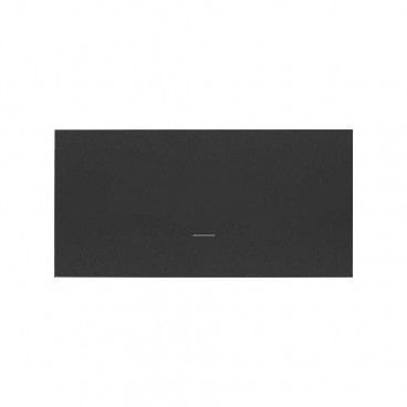 Simão 100 | Chave iO para interruptor eletrônico preto fosco 10002034-238