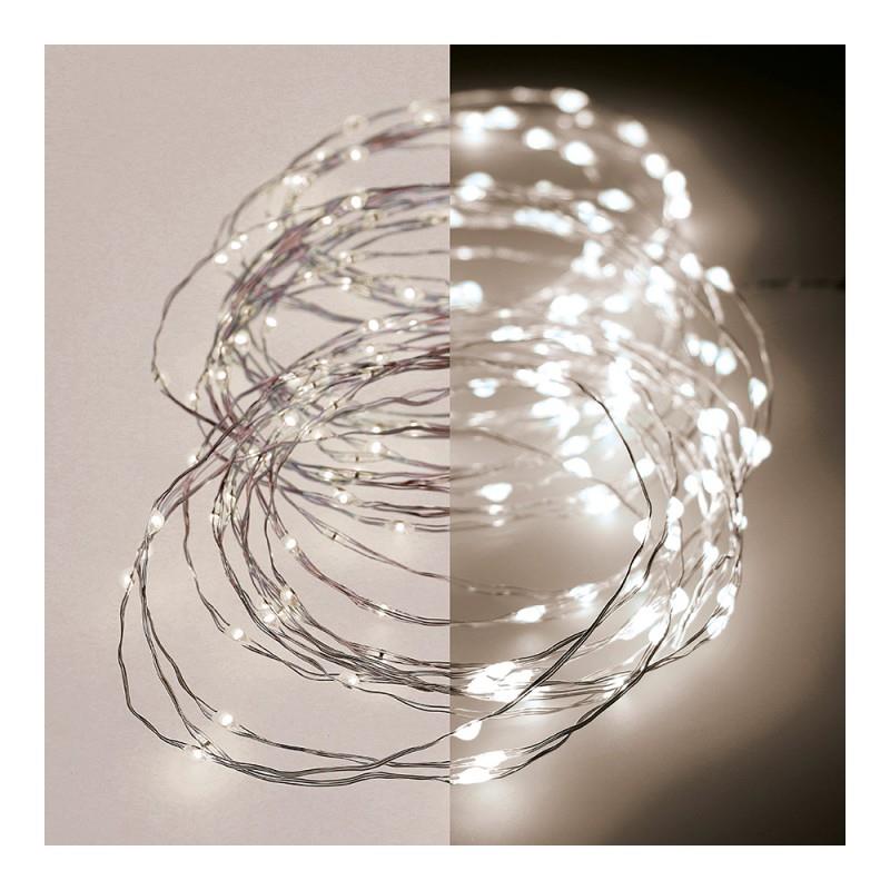 Guirlanda Micro LED Piscando 14m 180 LEDs Luz Quente