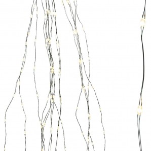Guirnalda micro led exterior blanco calido para arbol de 180cm EDM 71148