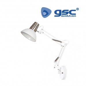 Flexo de pared Zulu E27 Blanco GSC 204200027