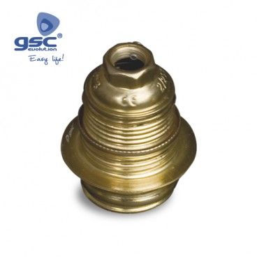 Portalamparas metalico roscado E14 GSC 002200293