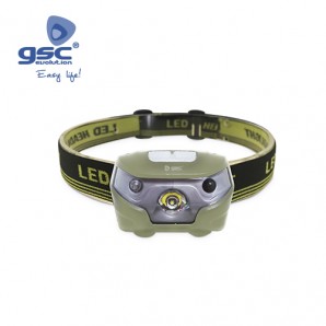 Linterna cabeza con sensor 3W GSC 001603252