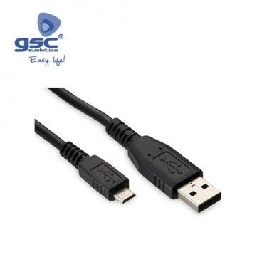 Cavo USB maschio a micro USB maschio 2.0 - 1.5M GSC 001403685 GSC - 1