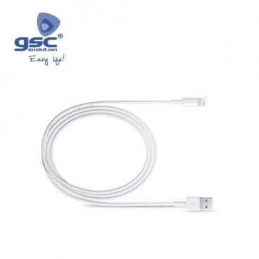 Câble USB pour iPhone 5/5s/6/6s/7 - 1.5M GSC 001403687 GSC - 1