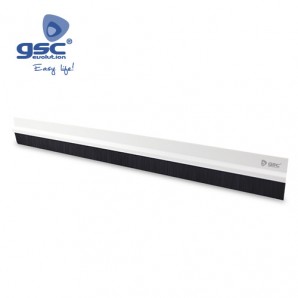 Bande adhésive PVC avec franges 1M Blanc GSC 003803810 GSC - 1
