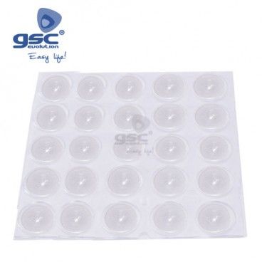 Pack 25 adhesive protective drops 5mm Ø10mm GSC 003802786 GSC - 1