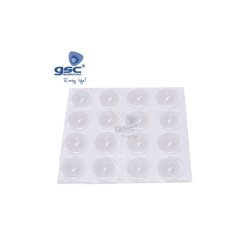 Pack 16 adhesive drops 2.5mm Ø12mm GSC 003802787 GSC - 1