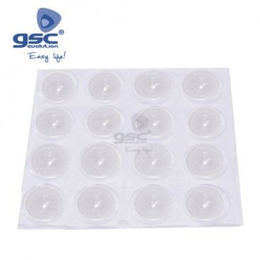 Pack 16 adhesive drops 2.5mm Ø12mm GSC 003802787 GSC - 1