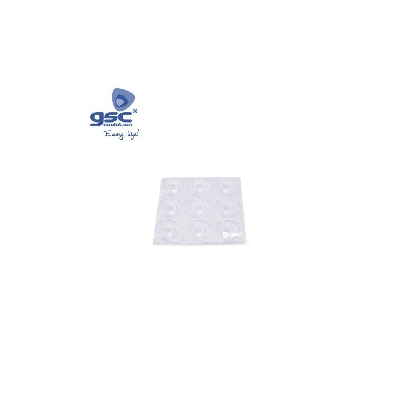Confezione 9 gocce adesive 3mm Ø17mm GSC 003802789 GSC - 1