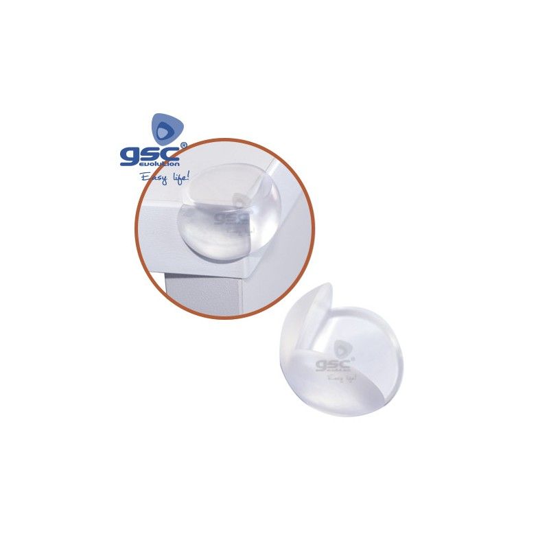 Set 4 transparente Silikon Eckschutz GSC 003802790 GSC - 1