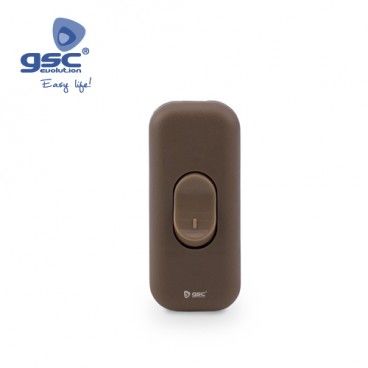 Interruttore a gradino GSC 001101818 marrone 2A GSC - 1