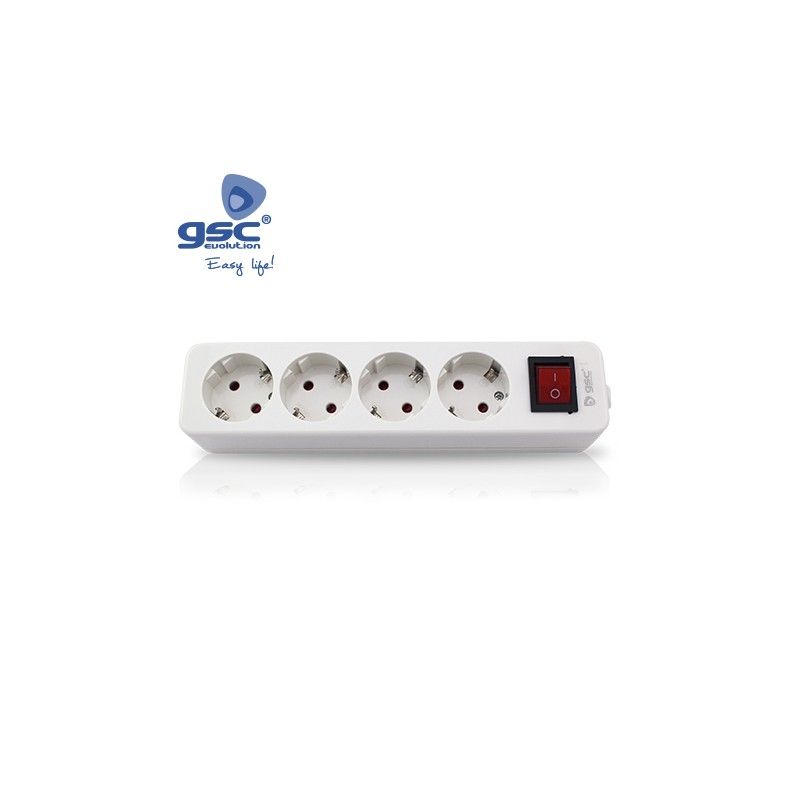 Spine Mega 4 a base multipla + interruttore a batteria GSC 000800226 GSC - 1