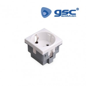 Modulo base spina Schuko 2 moduli GSC 001203759 GSC - 1
