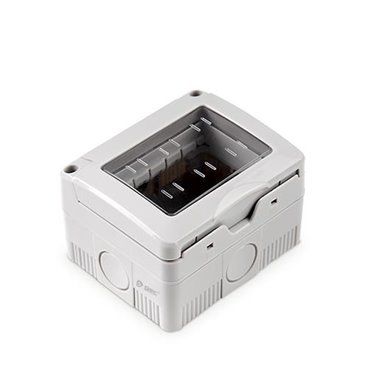 Oberflächenbox 3 Module mit Abdeckung IP55 GSC 001203765 GSC - 1