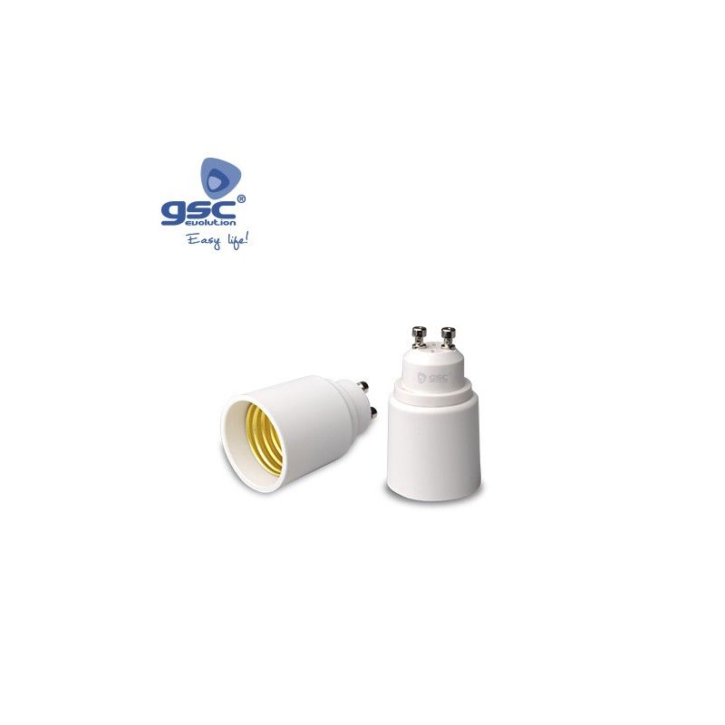 Adaptador GU10 para E27 GSC 002201343