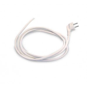 Cabo PVC com plugue 3x1mm 1,5M Branco GSC 001101091