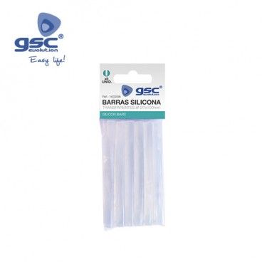 Sacchetto di 6 barre di silicone trasparente Ø7 GSC 001403306 GSC - 1