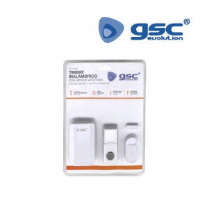 Sonnette sans fil + capteur d'ouverture 150M GSC 001403693 GSC - 1