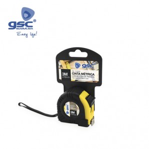 Gummiertes Maßband - 16 mm - 3 M GSC 002100459 GSC - 1