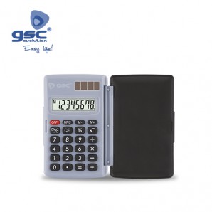 Pocket calculator 8 digits batteries GSC 002402598 GSC - 1