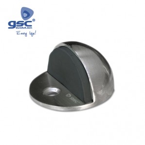 Door stop Ø45x25mm nickel satin hemispherical GSC 003802745 GSC - 1