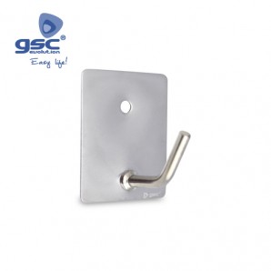 Set 3 perchas cromadas 26x43mm GSC 003802792