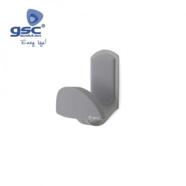 Percha acero inox.+ pomo abs cromado 45x84mm GSC 003802794