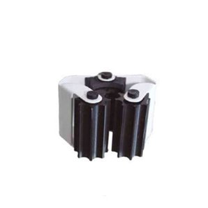 Steel broom clamp with rubber rollers - Matt chrome GSC 003803801 GSC - 1