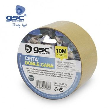Doppelseitiges Klebeband 50 mm 10 M GSC 004102270 GSC - 1