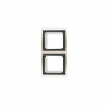 Marco 2 elementos vertical NIESSEN Olas 8472 BL