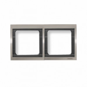 Marco 2 elementos horizontal NIESSEN Olas 8472.1 AL