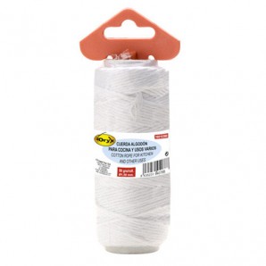 Cuerda Algodón Carnicero 50 gr. Rollo Ø1,50 mm.