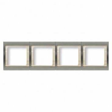 Marco 4 elementos horizontal NIESSEN Olas 8474.1 AP